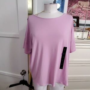 BANANA REPUBLIC LILAC TULIP TOP XL NEW
